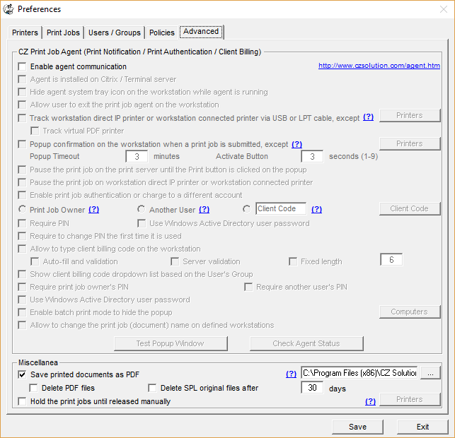 keep printed document